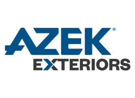 Logo for Azek Exteriors.