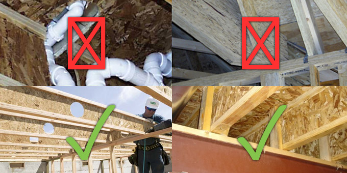 Bci Joists Hole Chart