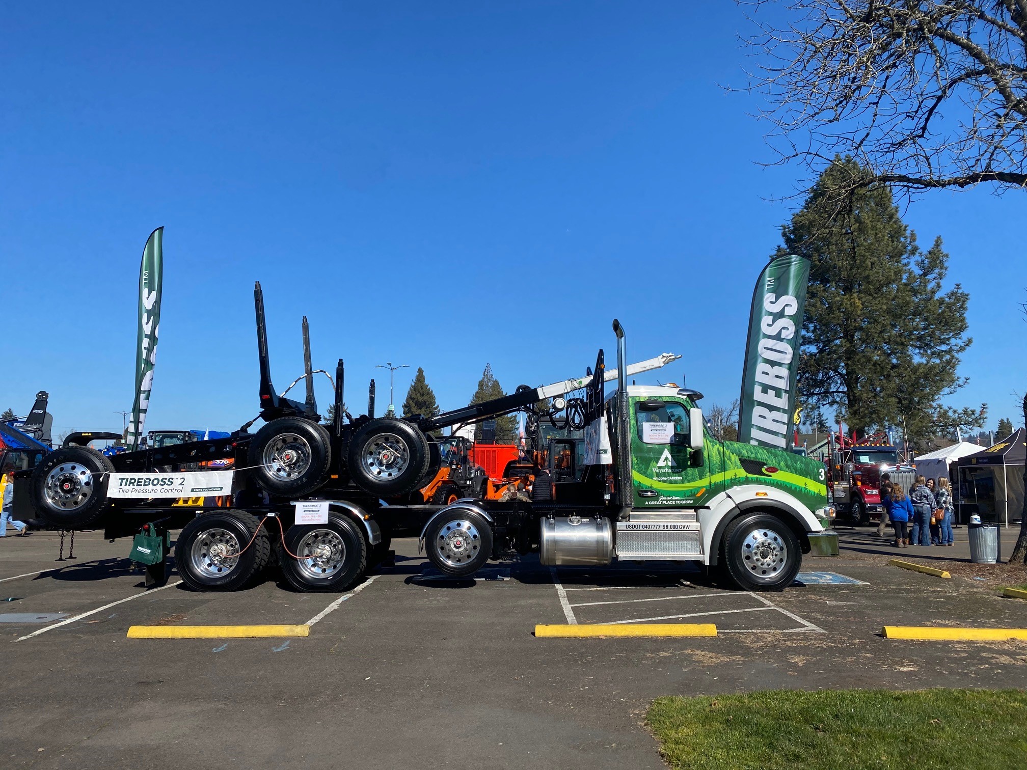 Weyerhaeuser truck.