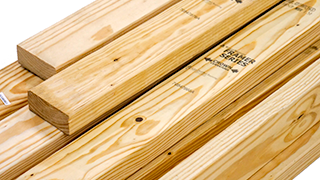 Image of lumber that was ethically sourced.