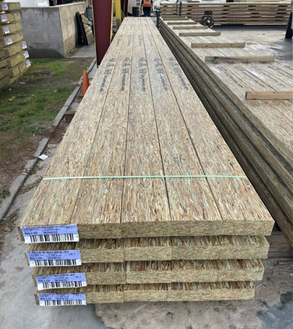 Treated Parallam® Plus PSL on drip pad