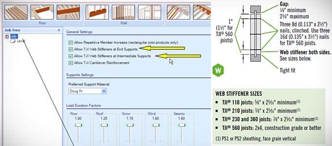 Tji Joists Hole Chart