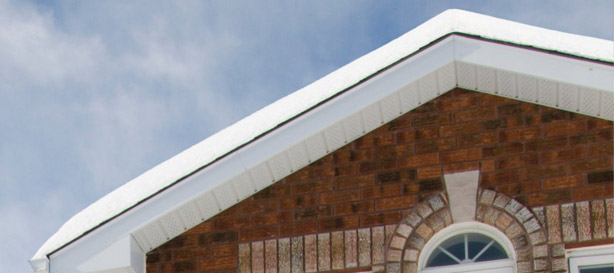 Snow on roof