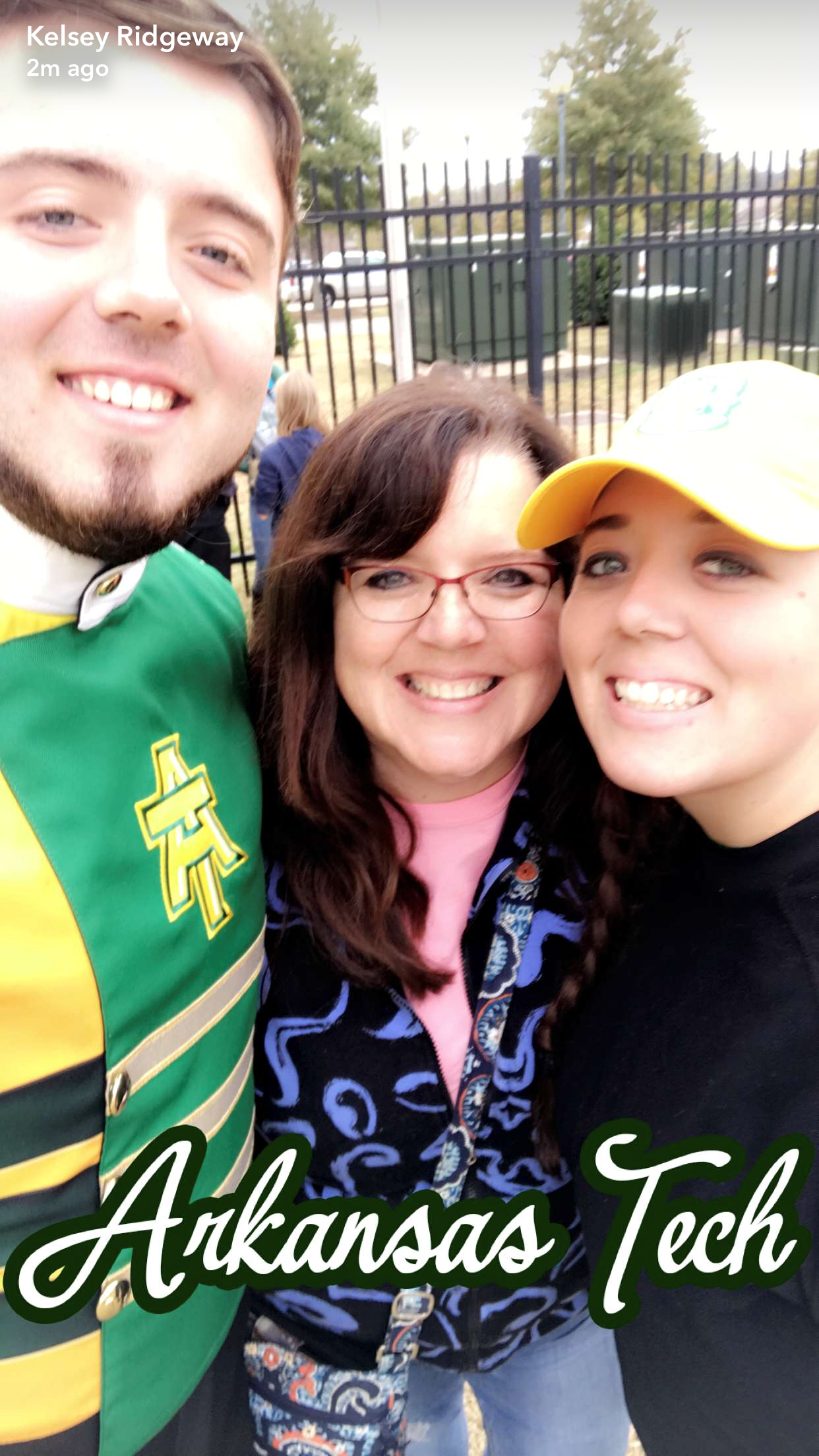 Ginny Ridgeway with her children.