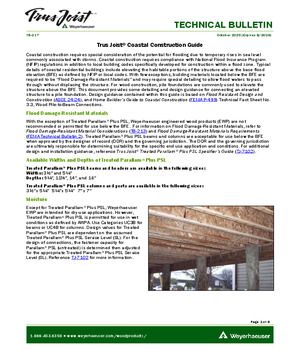 Trus Joist Coastal Construction Guide