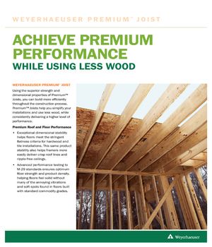 Premium Joists