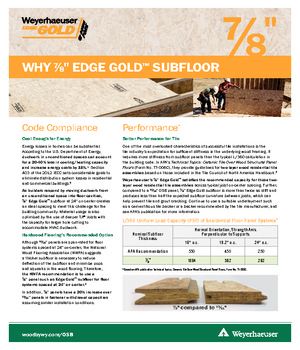 Edge Gold 7/8"