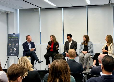 Image of panel discussion at Climate Week NYC 2023