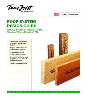 Specifier’s Guide for Roof Systems