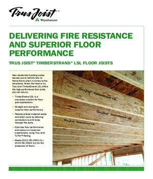 Delivering Fire Resistance and Superior Floor Performance
