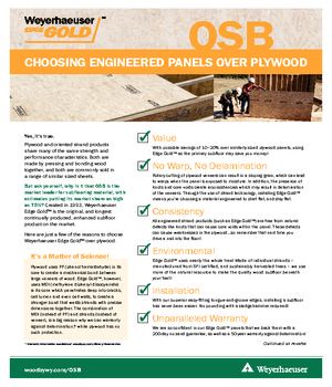 OSB Versus Plywood