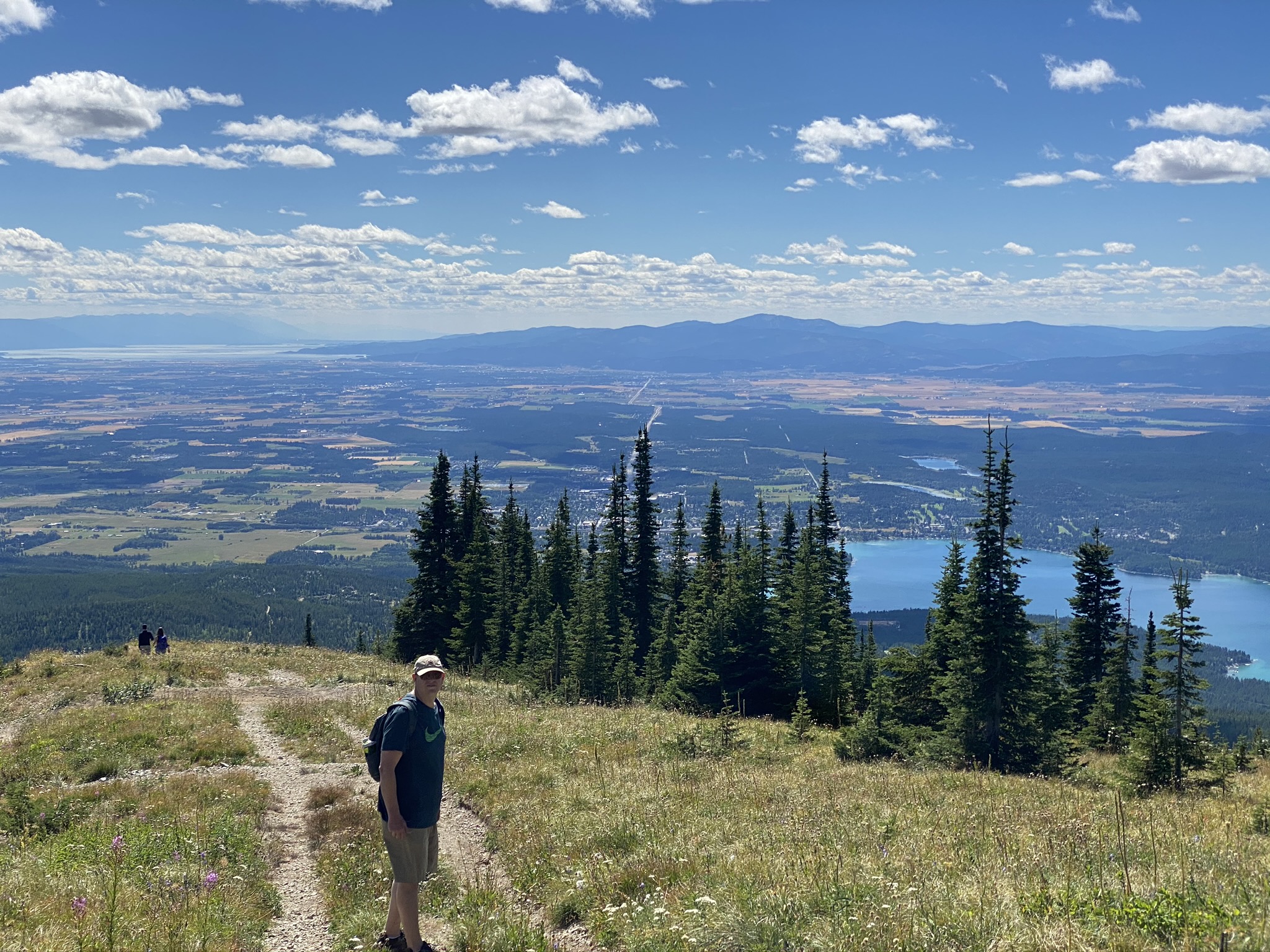 Image of Tim hiking in Montana's Flathead Valley.