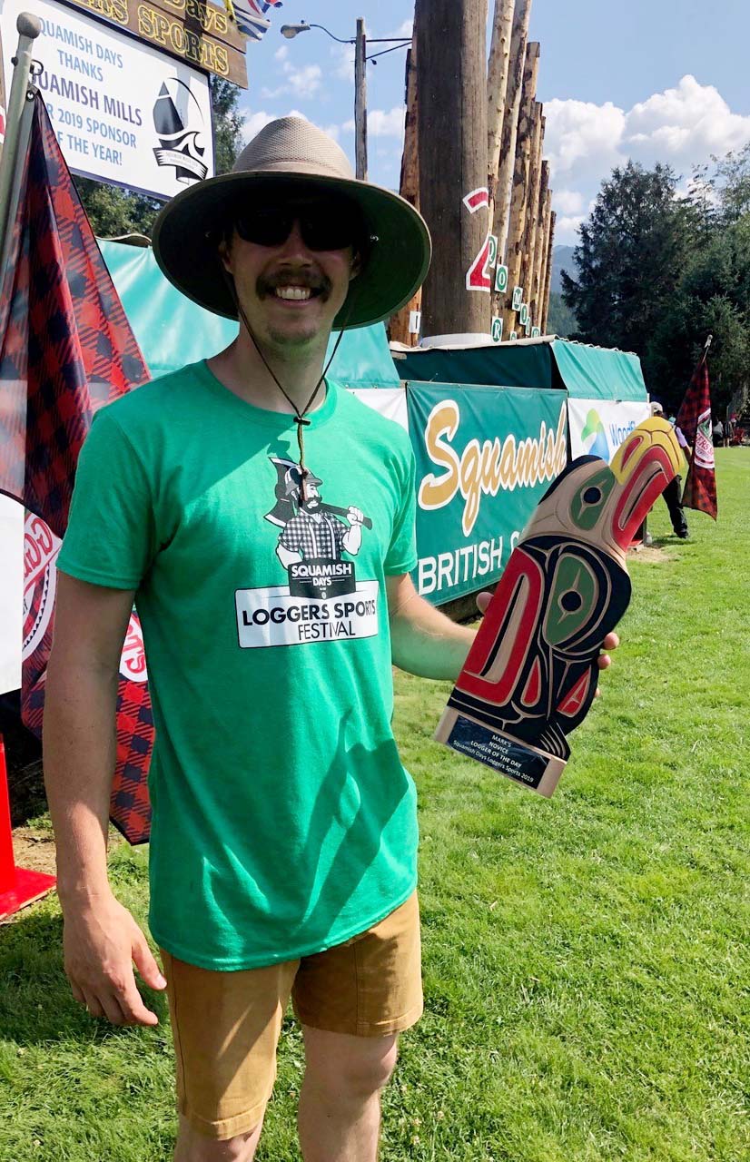 novice logger of the day Squamish Days Loggers Sports Festival in 2019 copy.jpg