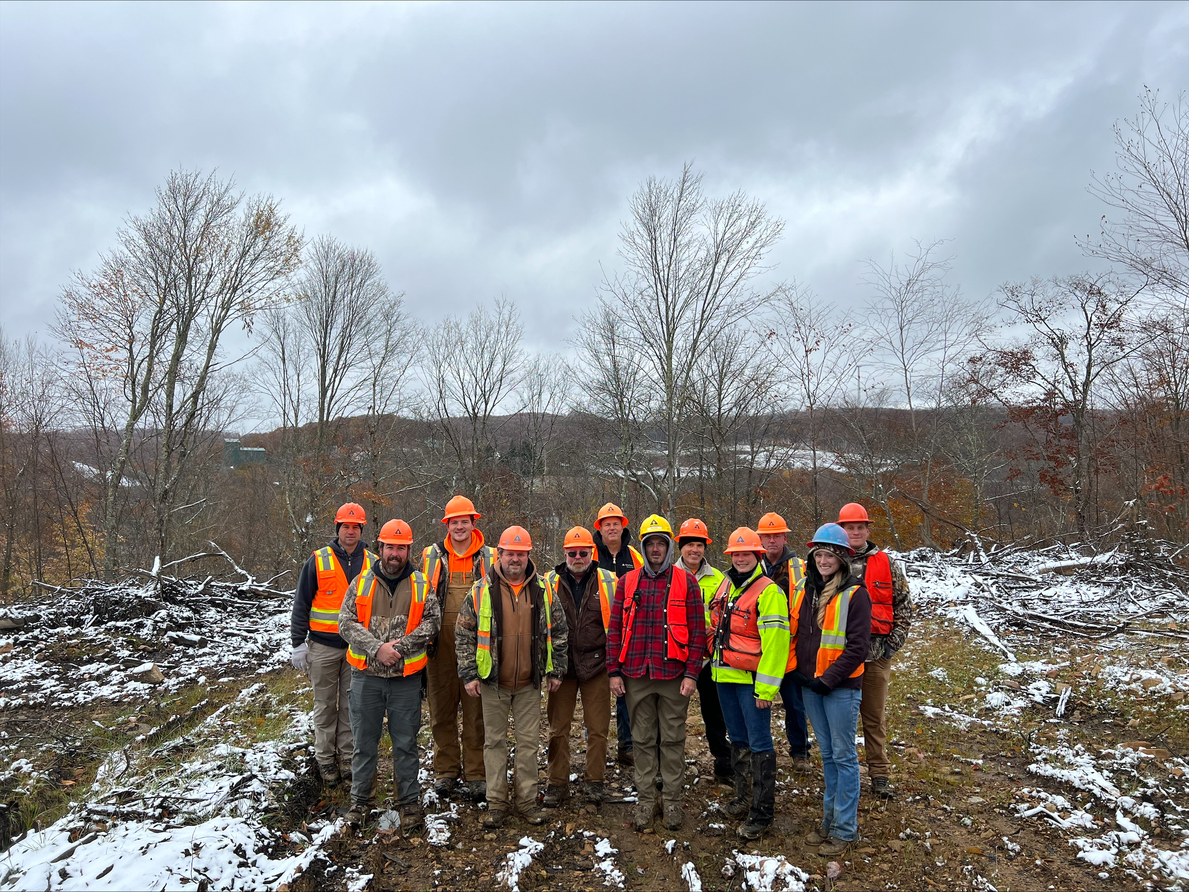 Image of the group discussion growth rates of a clearcut.