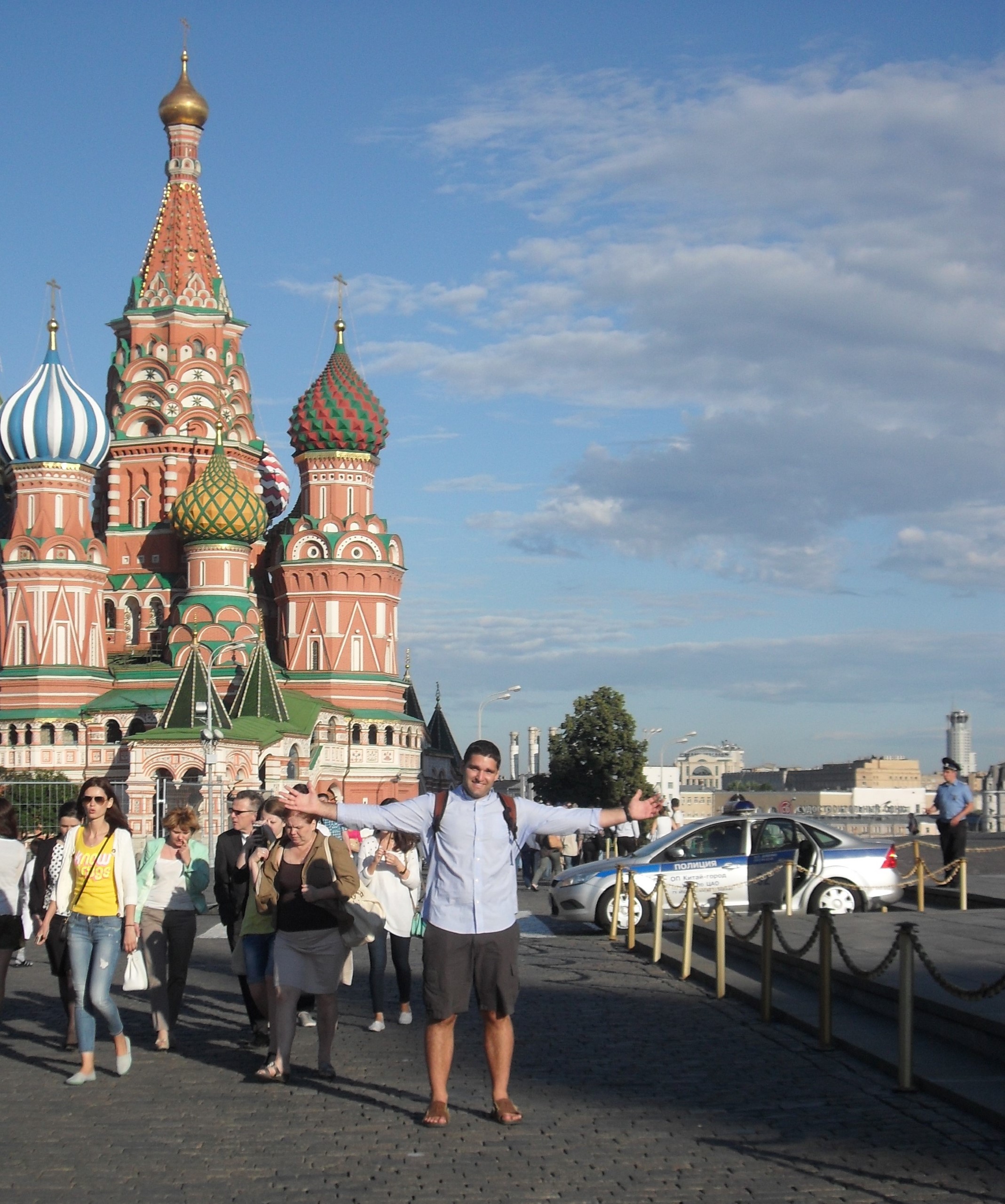 Erik traveled to Red Square in Moscow, Russia, while attending the fourth Fire Behavior and Fuels Conference in St. Petersburg.