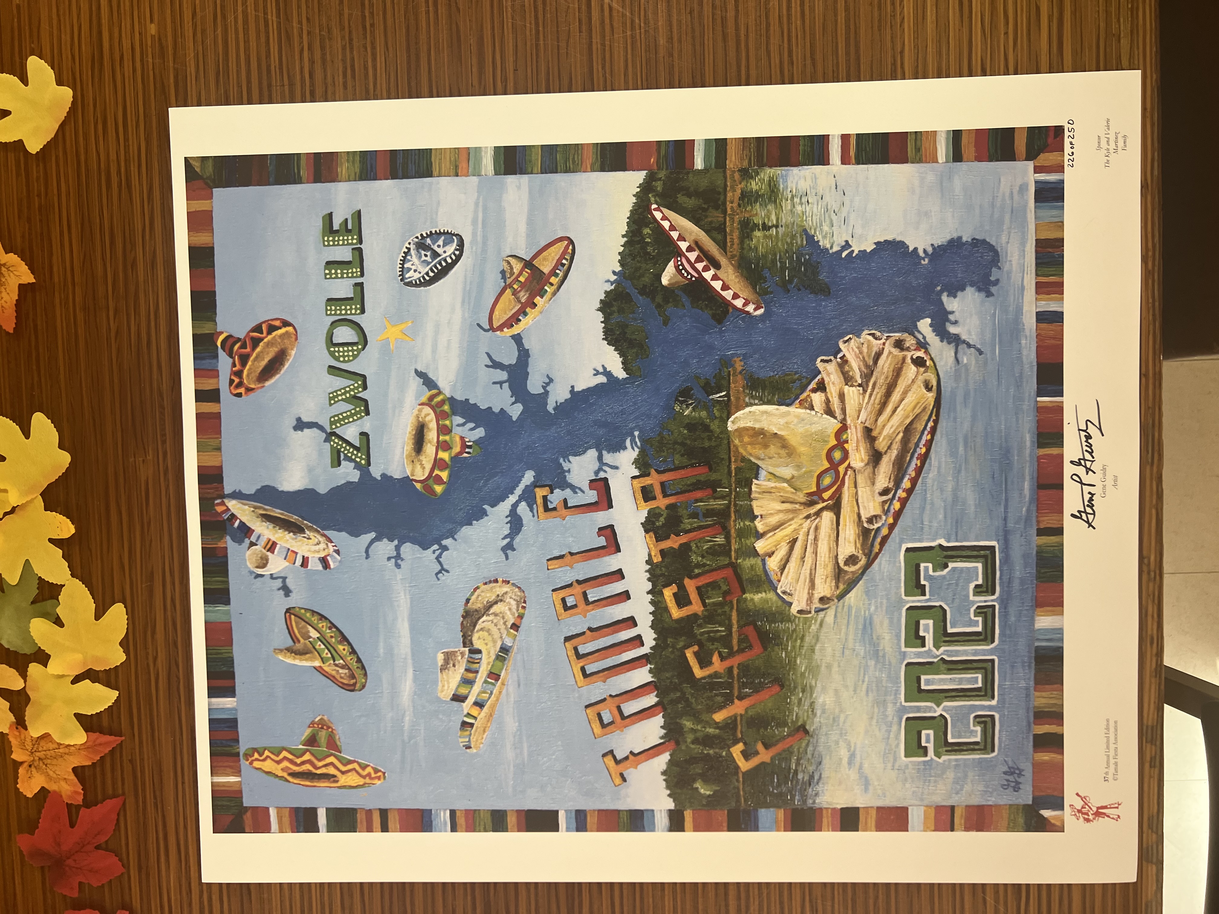 Image of a poster from the 2023 Zwolle Tamale Fiesta.
