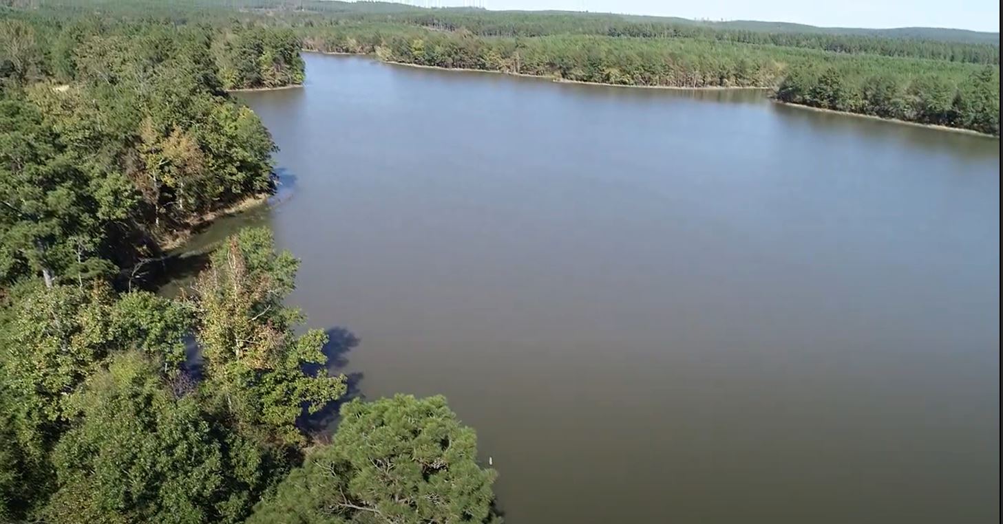 Image of the Dierks City Pond, which is now a public resource available to everyone.